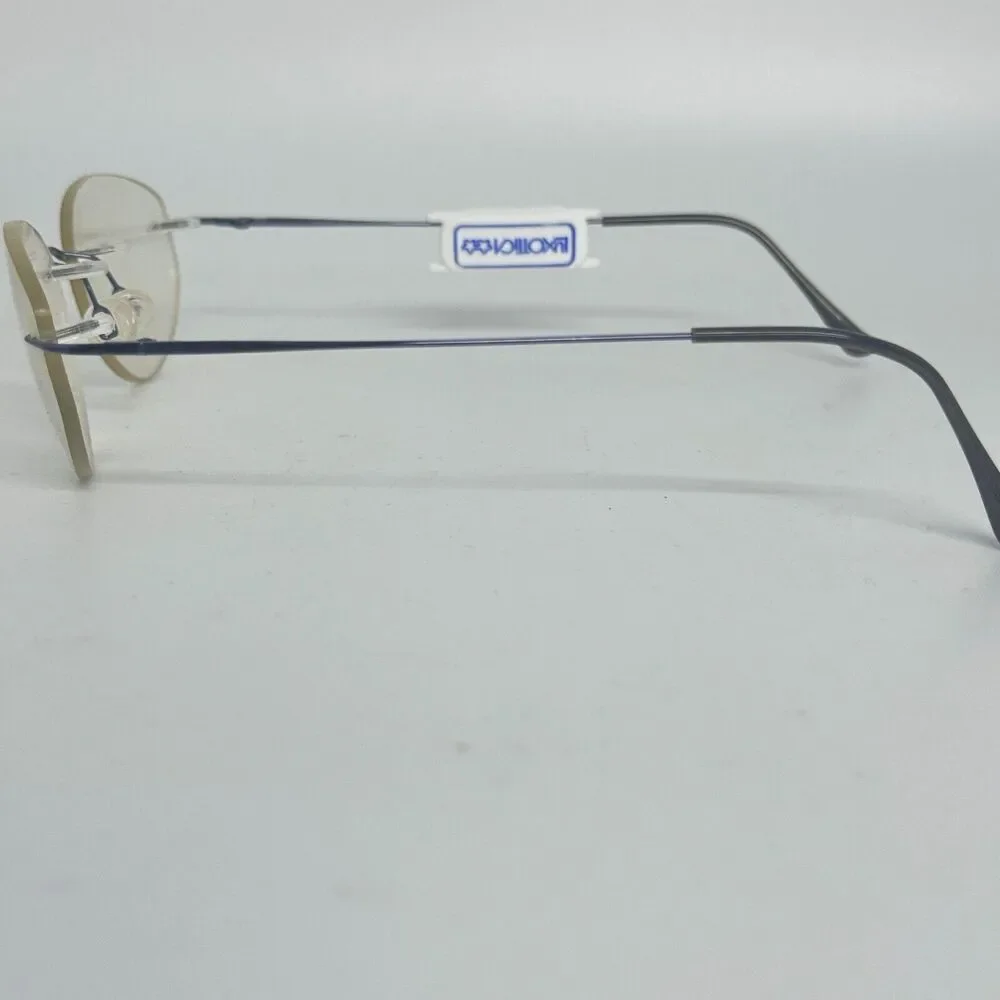 Luxottica Eyeglass Frame LU 758 T339 Purple Rimless 53-17-135‎ H15676